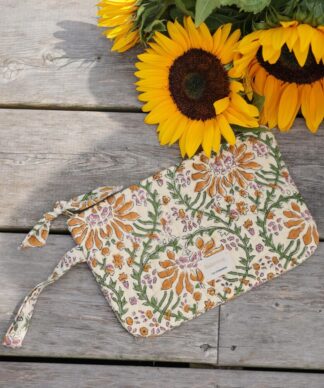 Pochette format medium Sid Palmyre Caramel Beurre Salé