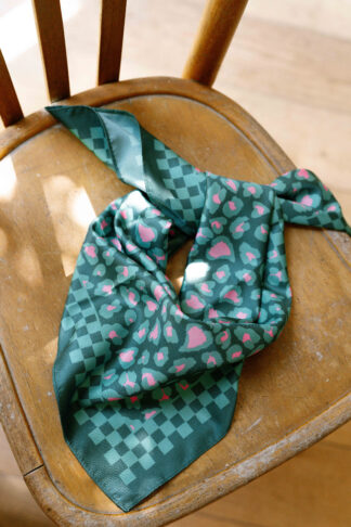 foulard léopard
